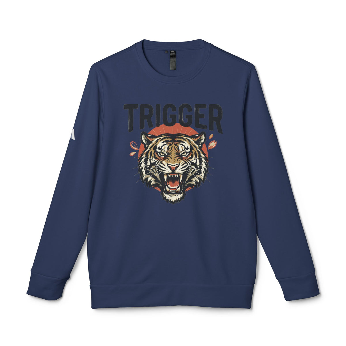 Adidas® x Trigger® Unisex Fleece Crewneck Football Legacy Sweatshirt