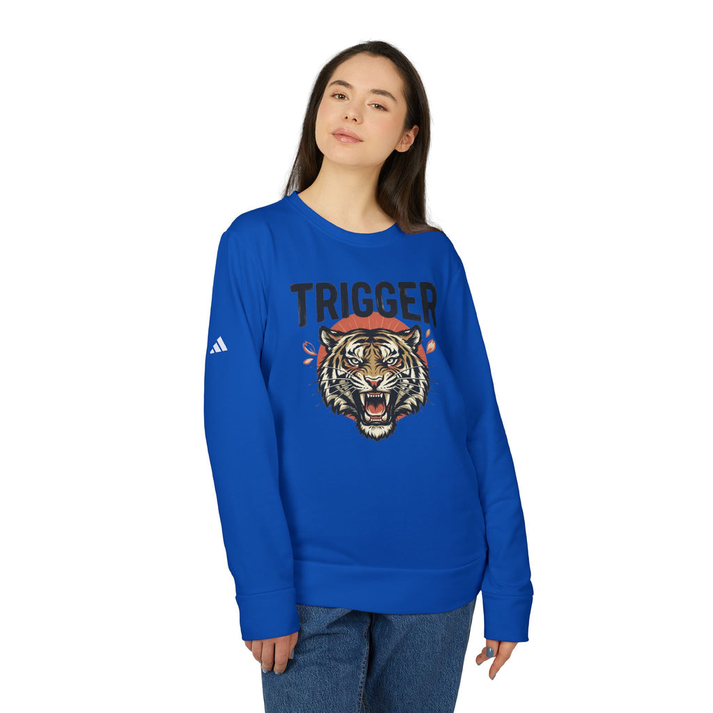 Adidas® x Trigger®  Unisex Fleece Crewneck Sweatshirt