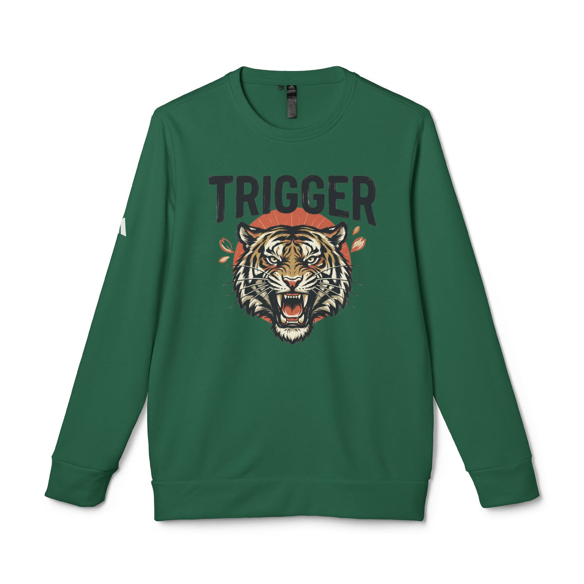 Adidas® x Trigger® Unisex Fleece Crewneck Football Legacy Sweatshirt