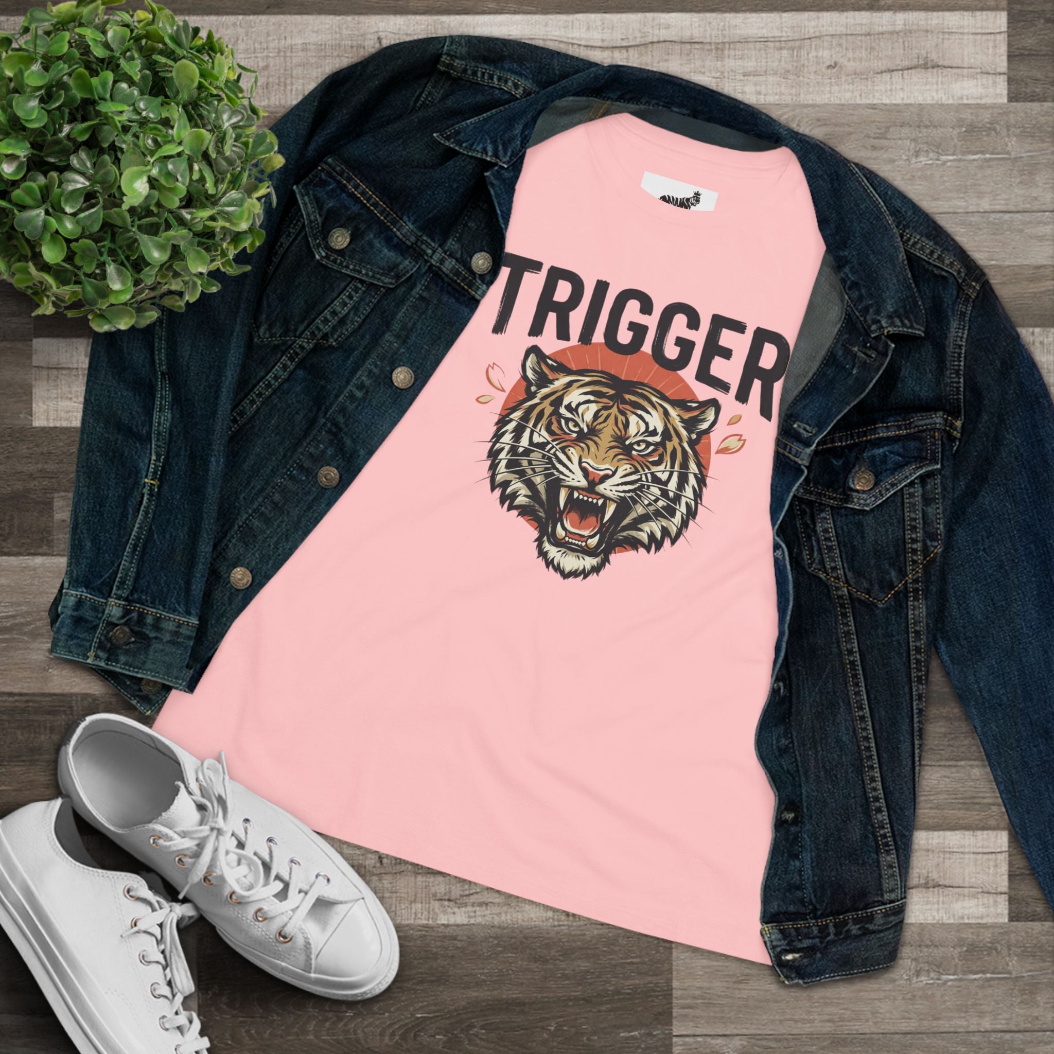 Trigger Women's Cotton T-shirt