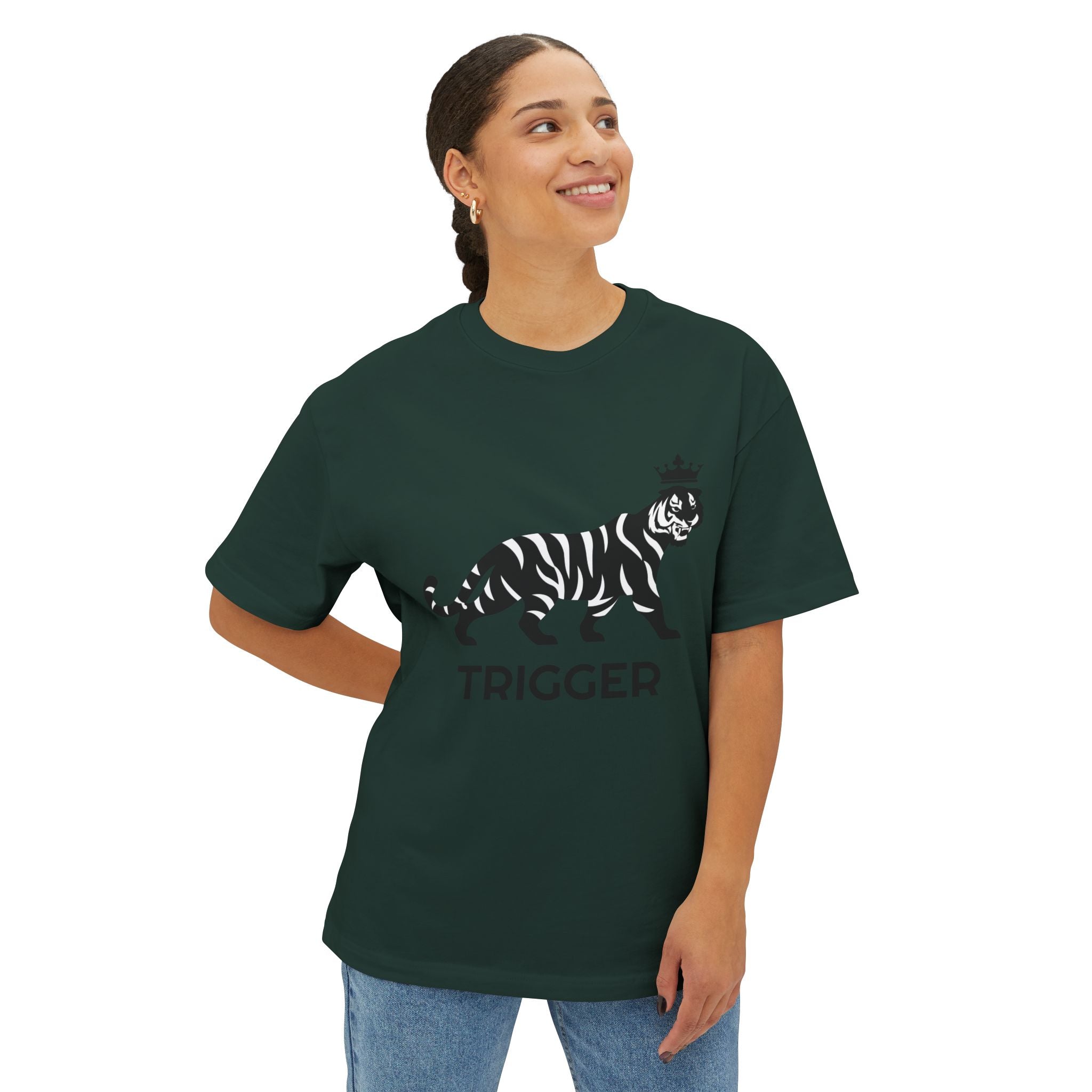 Trigger Unisex Oversized Boxy Tee