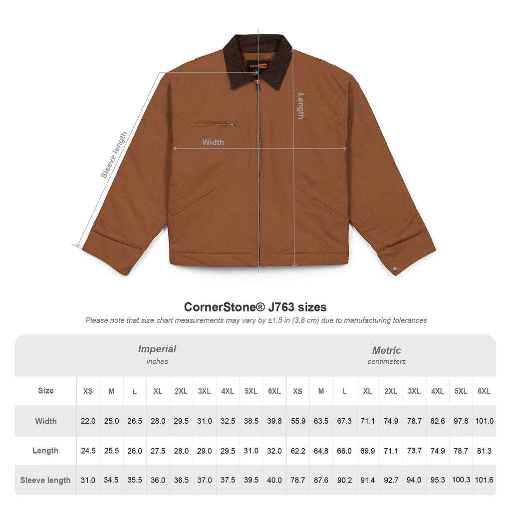 Trigger® x CornerStone® Unisex Duck Cloth Work Jacket