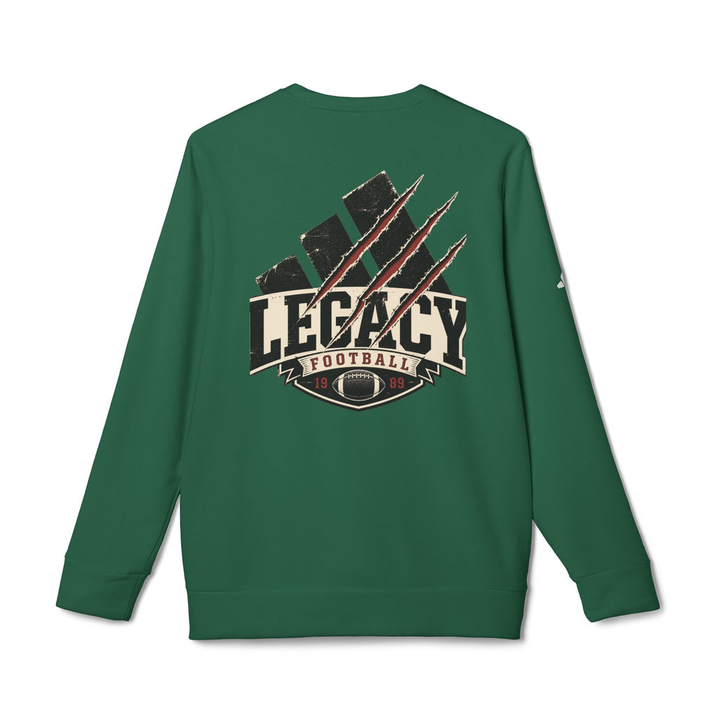 Adidas® x Trigger® Unisex Fleece Crewneck Football Legacy Sweatshirt
