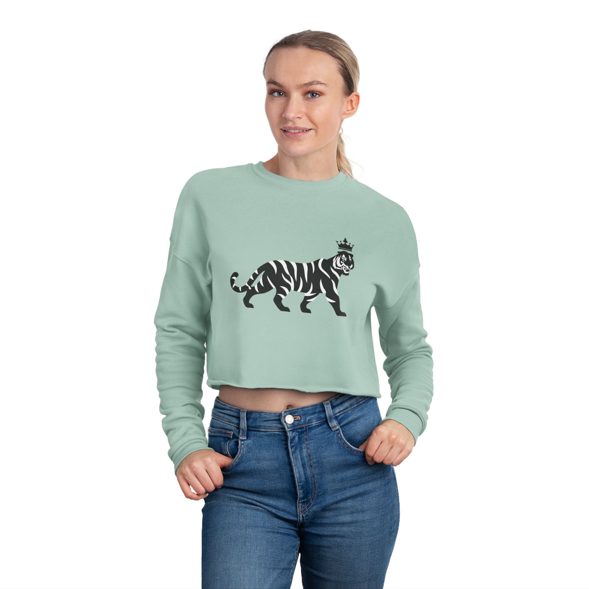 Trigger Women's Cropped Sweatshirt