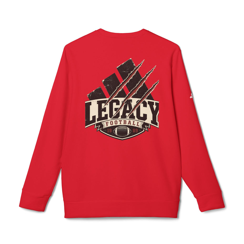 Adidas® x Trigger® Unisex Fleece Crewneck Football Legacy Sweatshirt