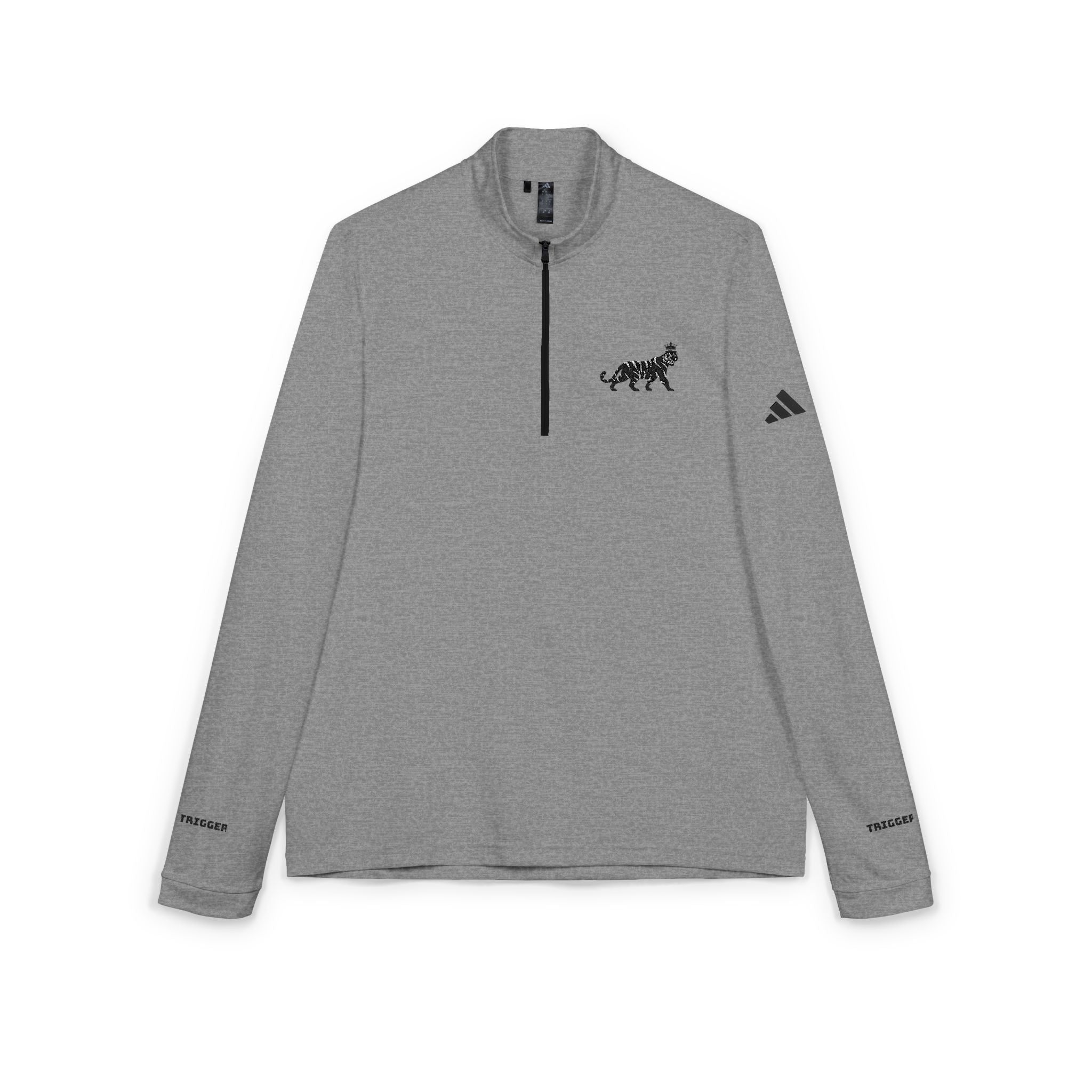 adidas® x Trigger Quarter-Zip Pullover (Embroidery)