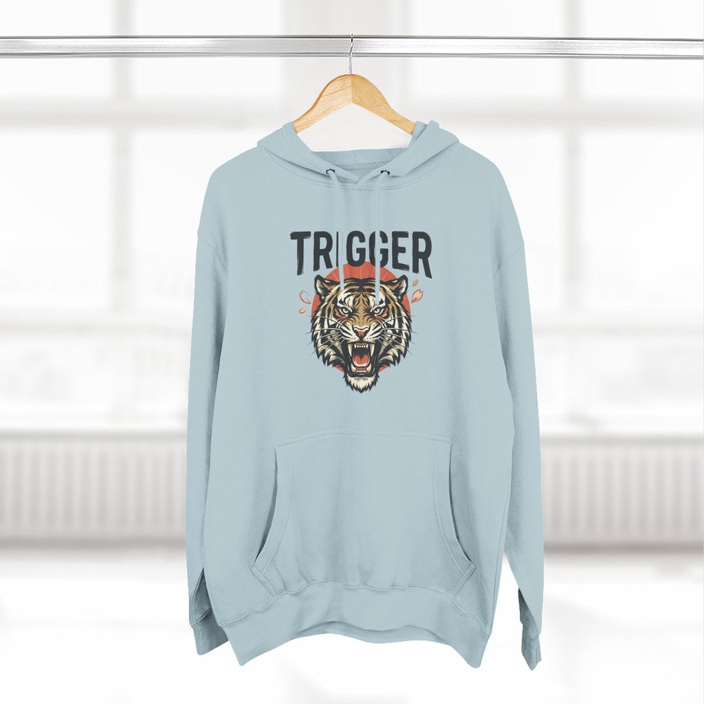 Trigger Three-Panel Fleece Hoodie