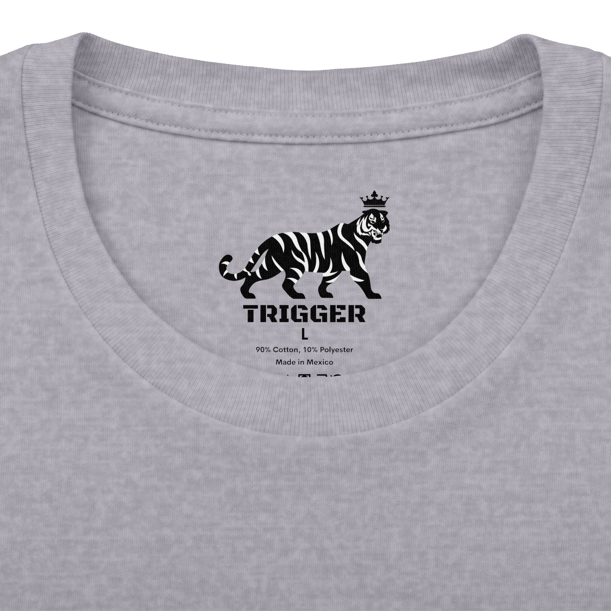 TRIGGER Unisex Cotton Crew Tee