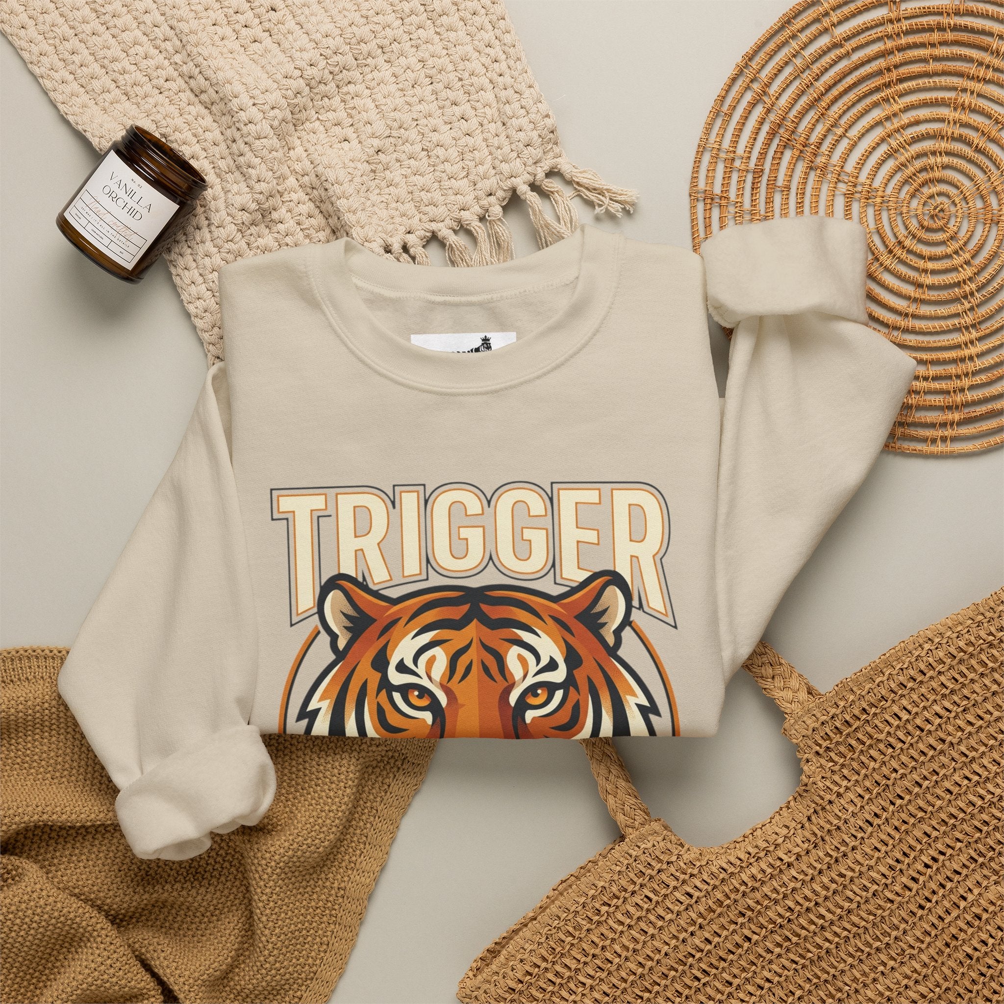 TRIGGER Premium Crewneck Sweatshirt —  unisex Heavy Blend™ Crewneck Sweatshirt