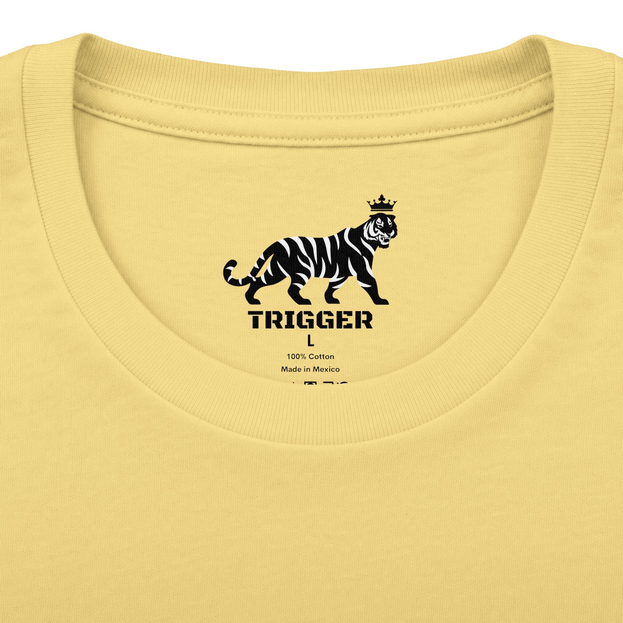 TRIGGER Unisex Cotton Crew Tee