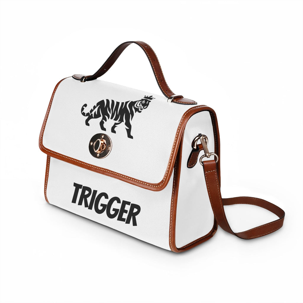 TRIGGER White Canvas Bag