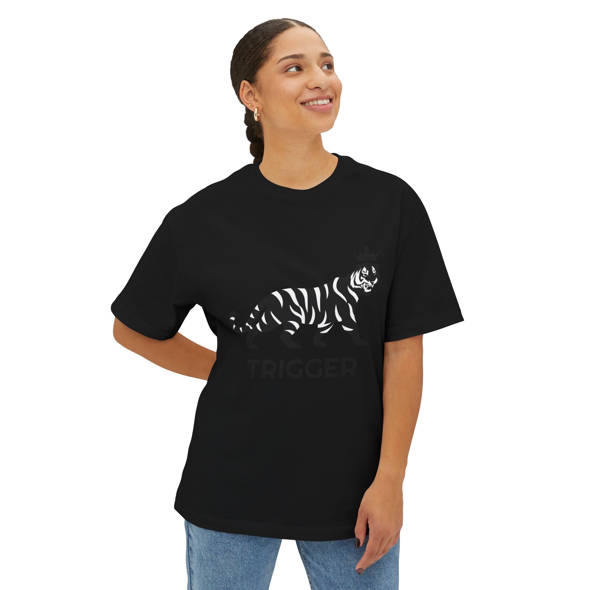 Trigger Unisex Oversized Boxy Tee