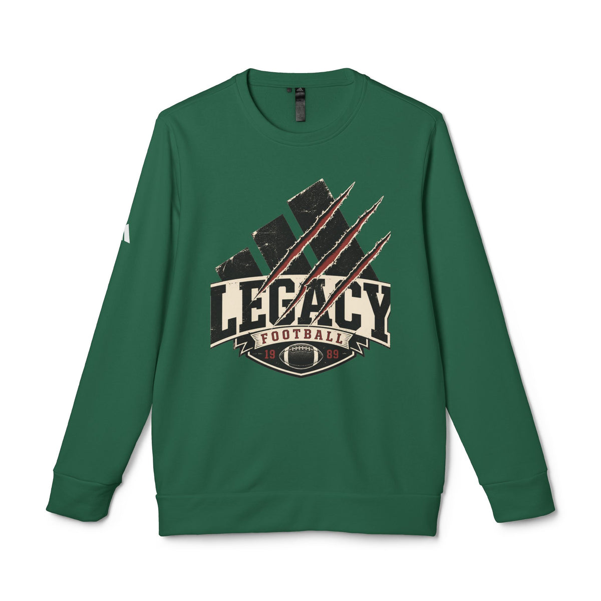 adidas Unisex Fleece Crewneck Legacy Football Sweatshirt