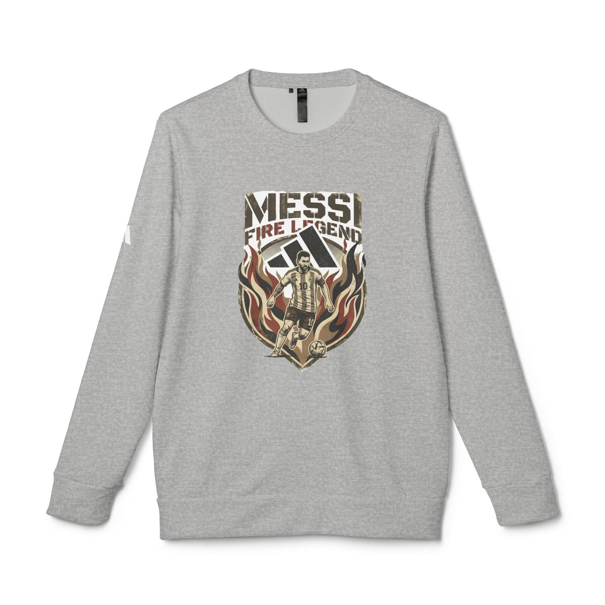 Adidas Unisex "Messi Fire Legend" Fleece Crewneck Sweatshirt