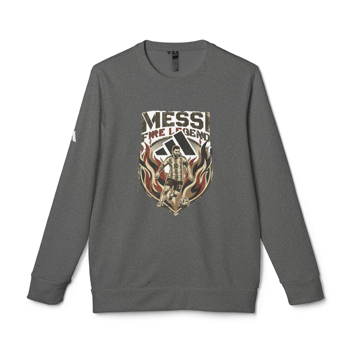 Adidas Unisex "Messi Fire Legend" Fleece Crewneck Sweatshirt