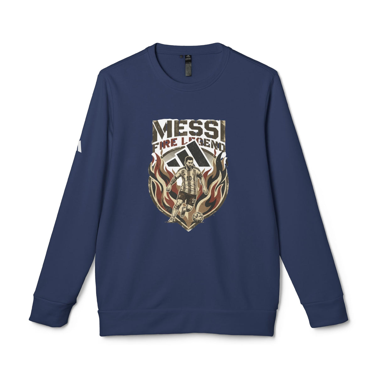 Adidas Unisex "Messi Fire Legend" Fleece Crewneck Sweatshirt
