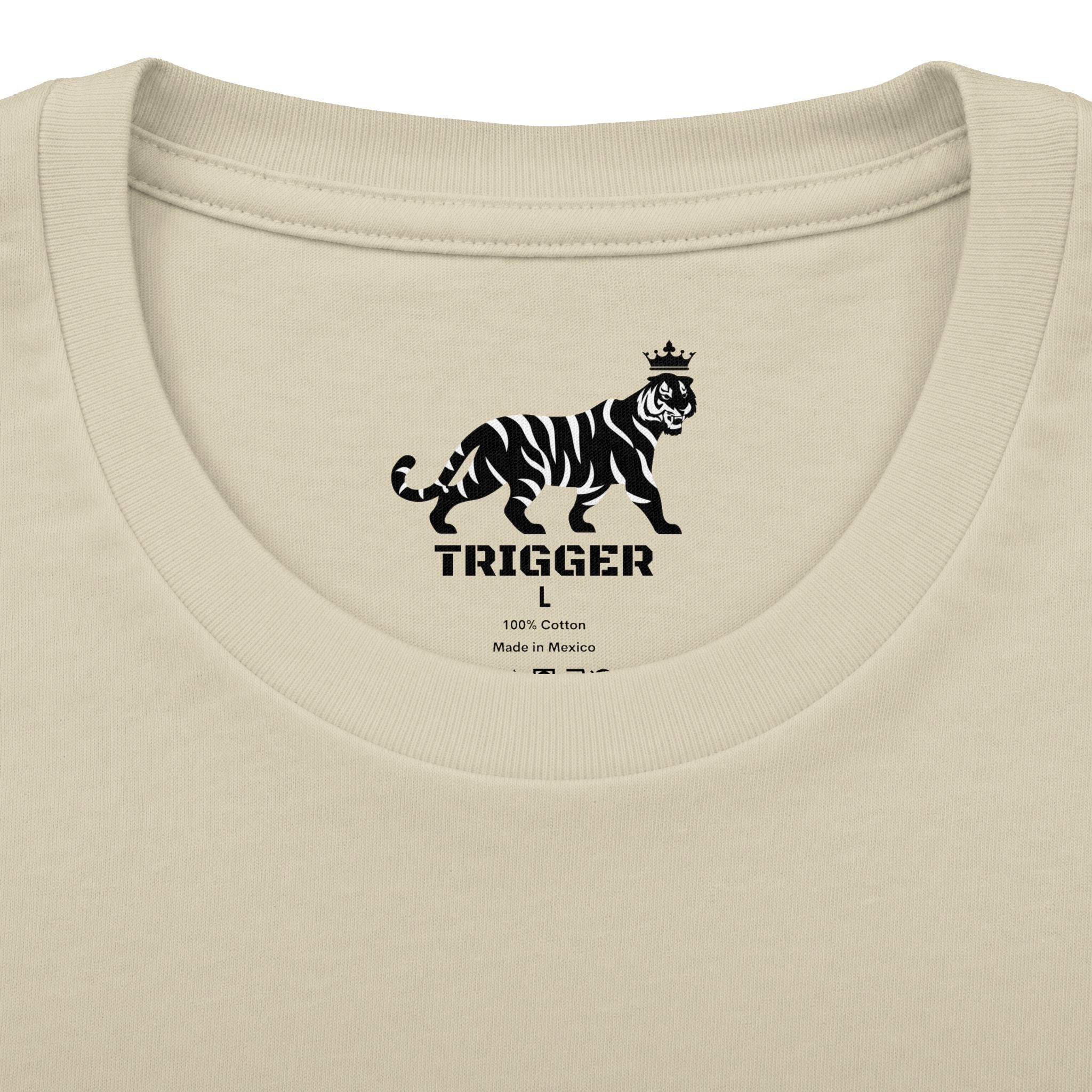 TRIGGER Unisex Cotton Crew Tee
