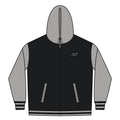 TRIGGER Unisex Heavyweight Varsity Full-Zip Hooded Sweatshirt