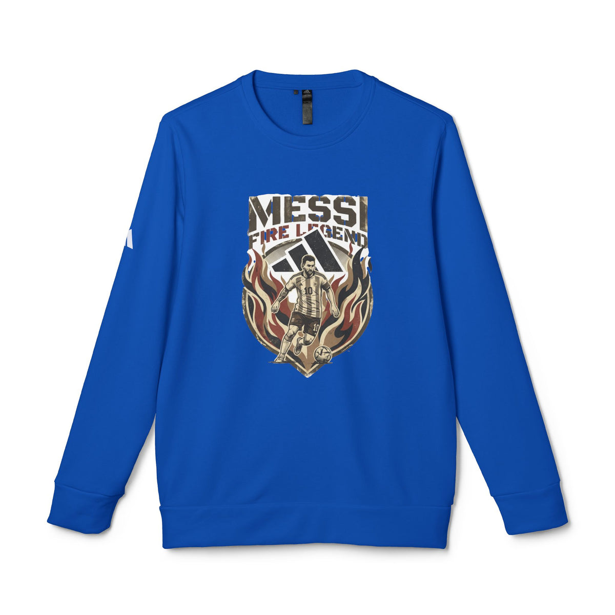 Adidas Unisex "Messi Fire Legend" Fleece Crewneck Sweatshirt