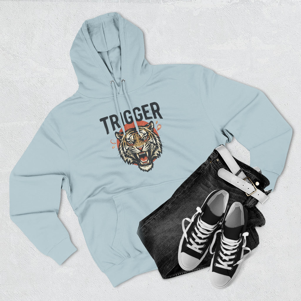 Trigger Three-Panel Fleece Hoodie