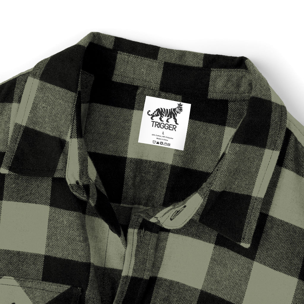 TRIGGER Unisex Flannel Shirt