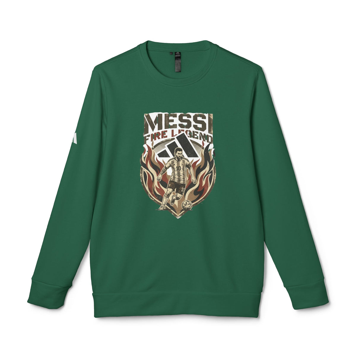 Adidas Unisex "Messi Fire Legend" Fleece Crewneck Sweatshirt