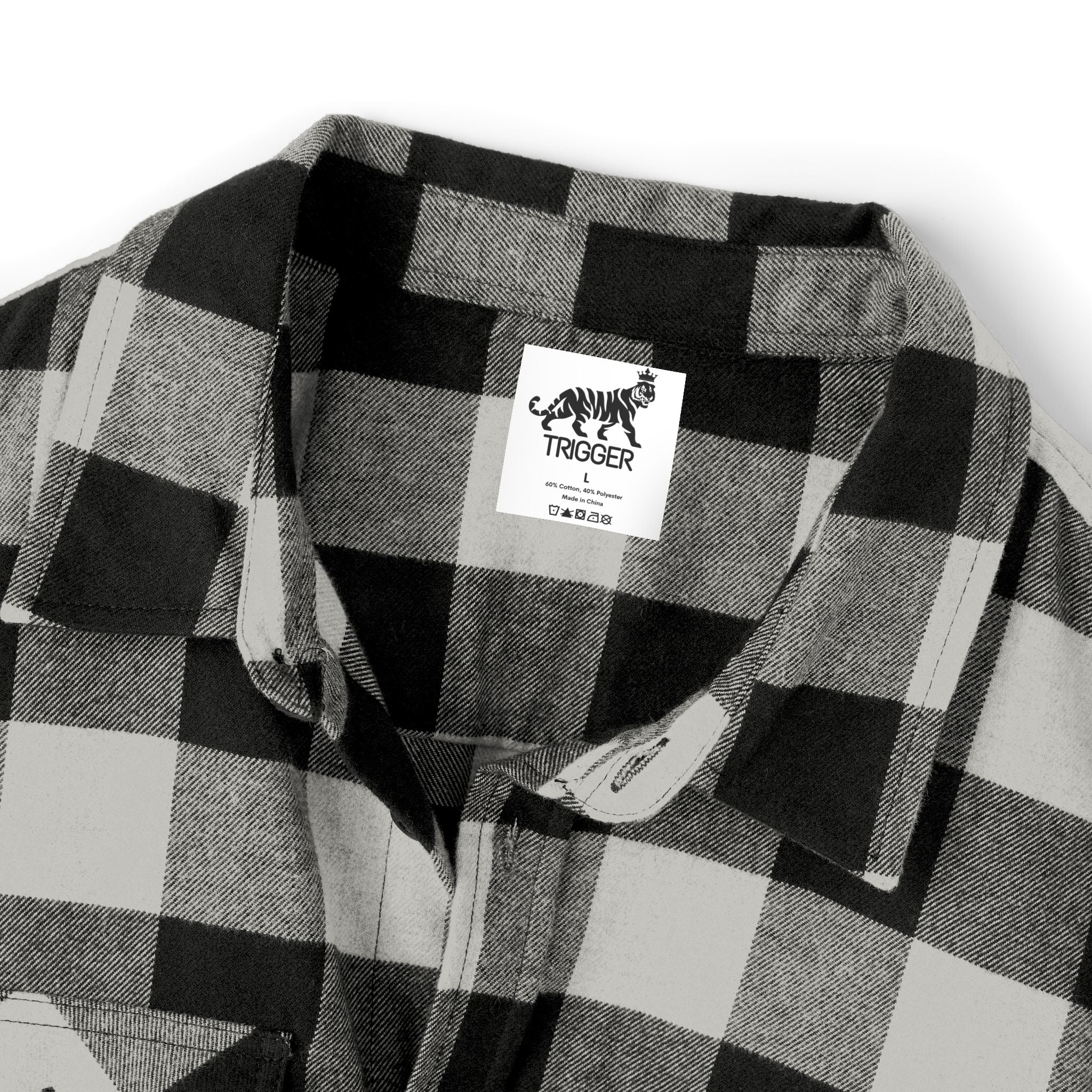 TRIGGER Unisex Flannel Shirt