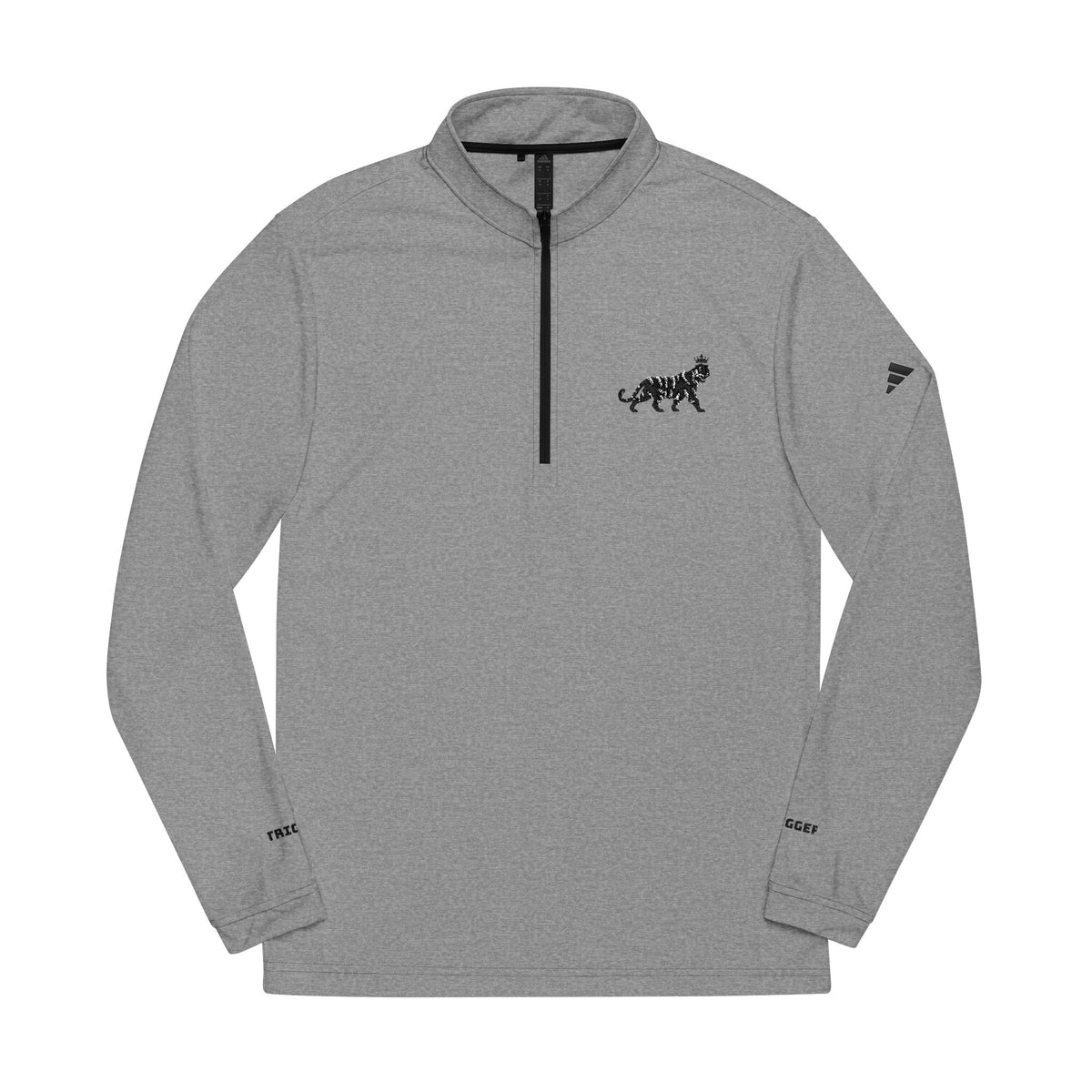adidas® x Trigger Quarter-Zip Pullover (Embroidery)