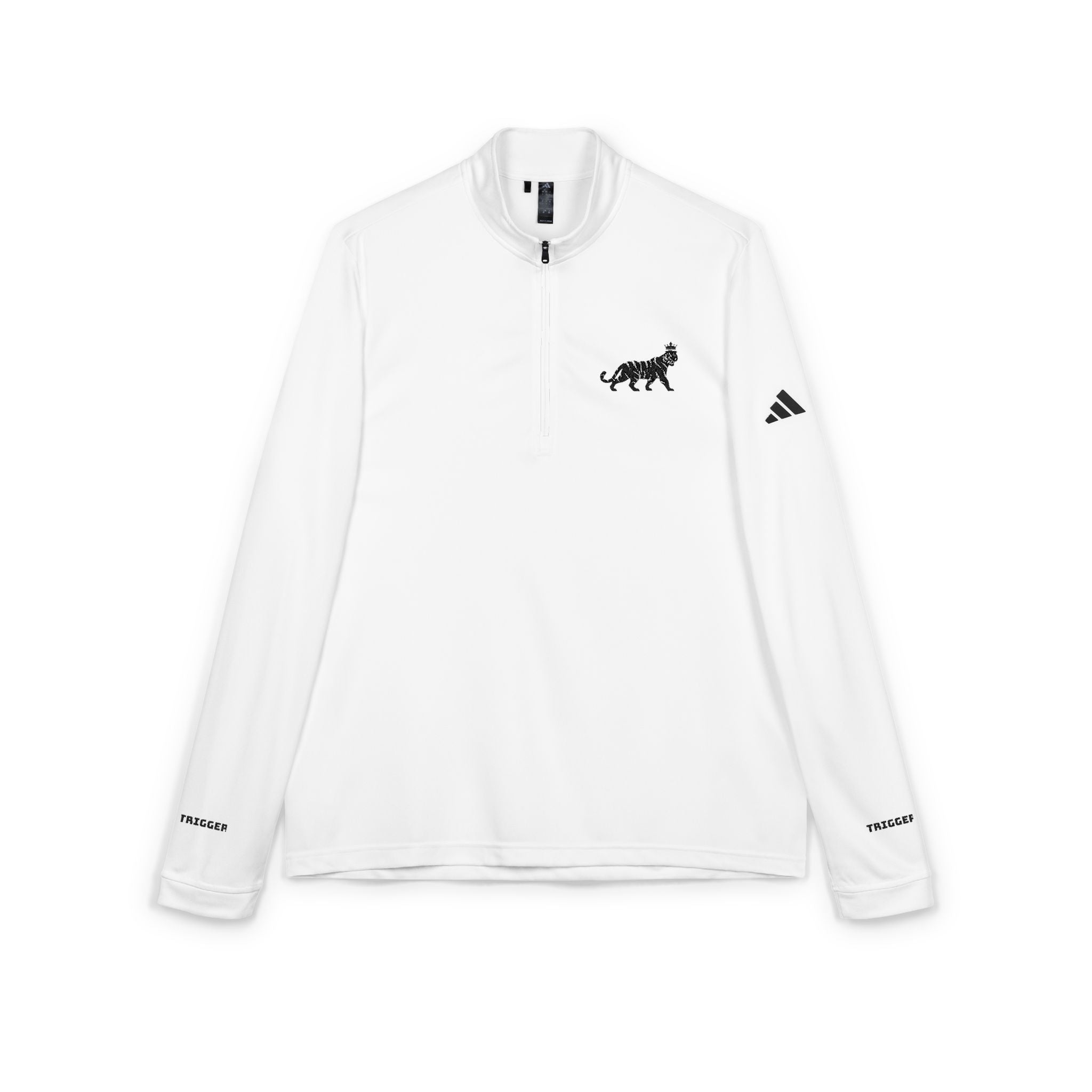adidas® x Trigger Quarter-Zip Pullover (Embroidery)