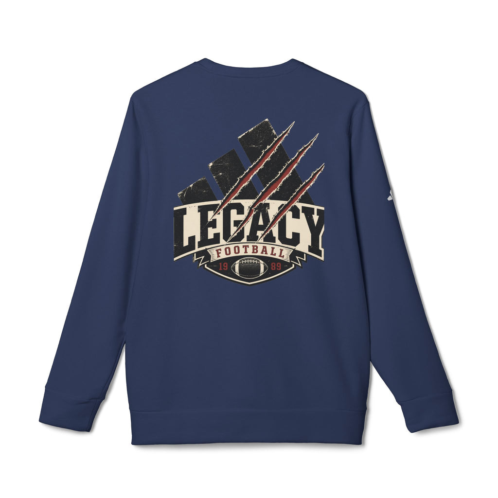 Adidas® x Trigger® Unisex Fleece Crewneck Football Legacy Sweatshirt