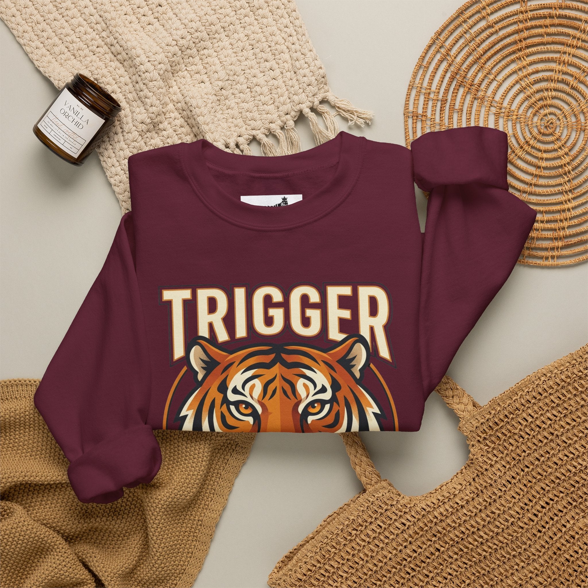 TRIGGER Premium Crewneck Sweatshirt —  unisex Heavy Blend™ Crewneck Sweatshirt