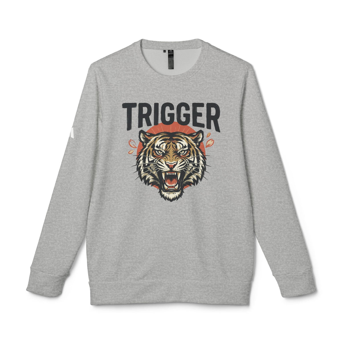 Adidas® x Trigger® Unisex Fleece Crewneck Football Legacy Sweatshirt