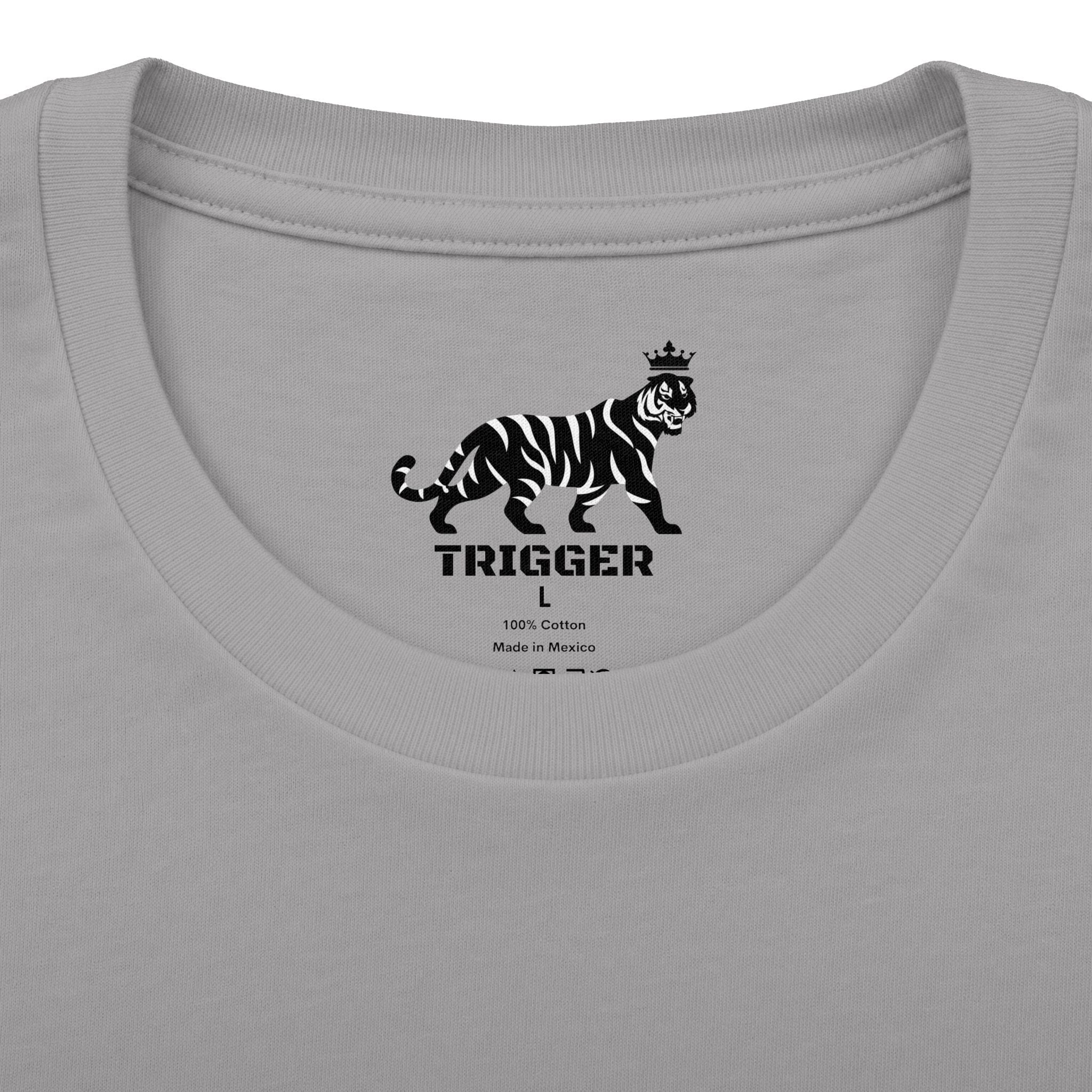 TRIGGER Unisex Cotton Crew Tee
