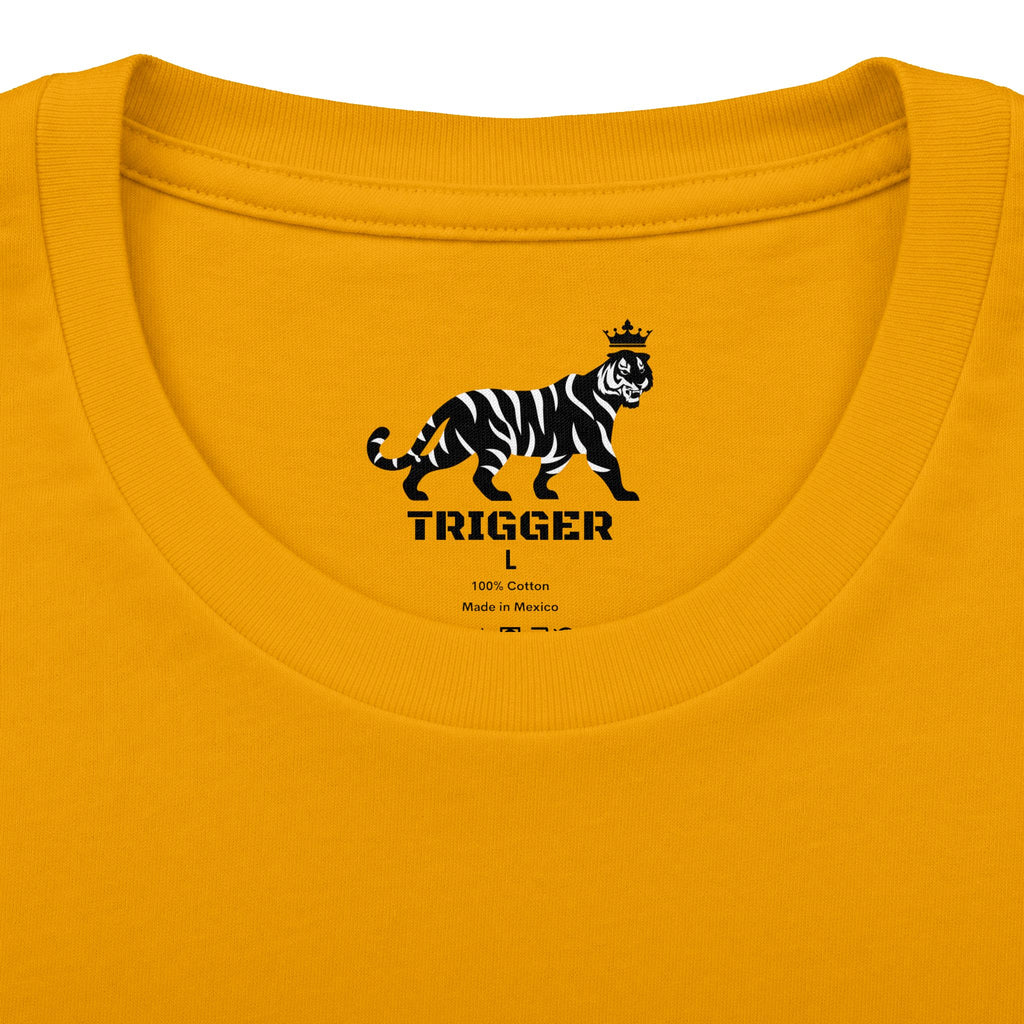 TRIGGER Unisex Cotton Crew Tee