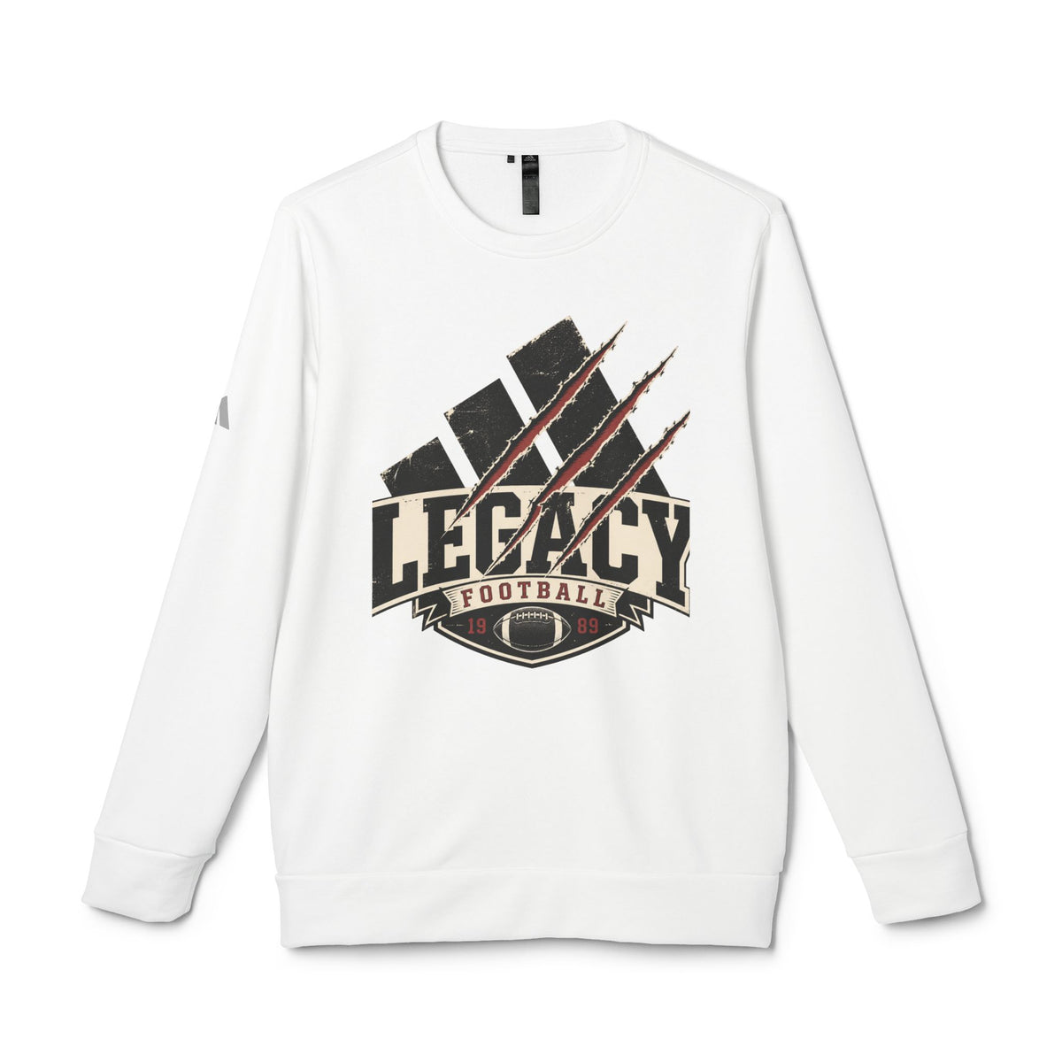 adidas Unisex Fleece Crewneck Legacy Football Sweatshirt
