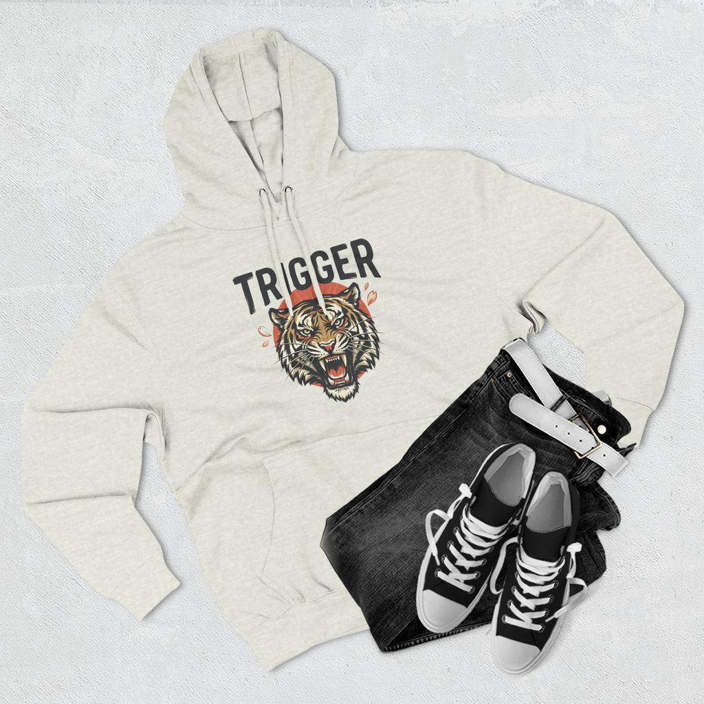 Trigger Three-Panel Fleece Hoodie