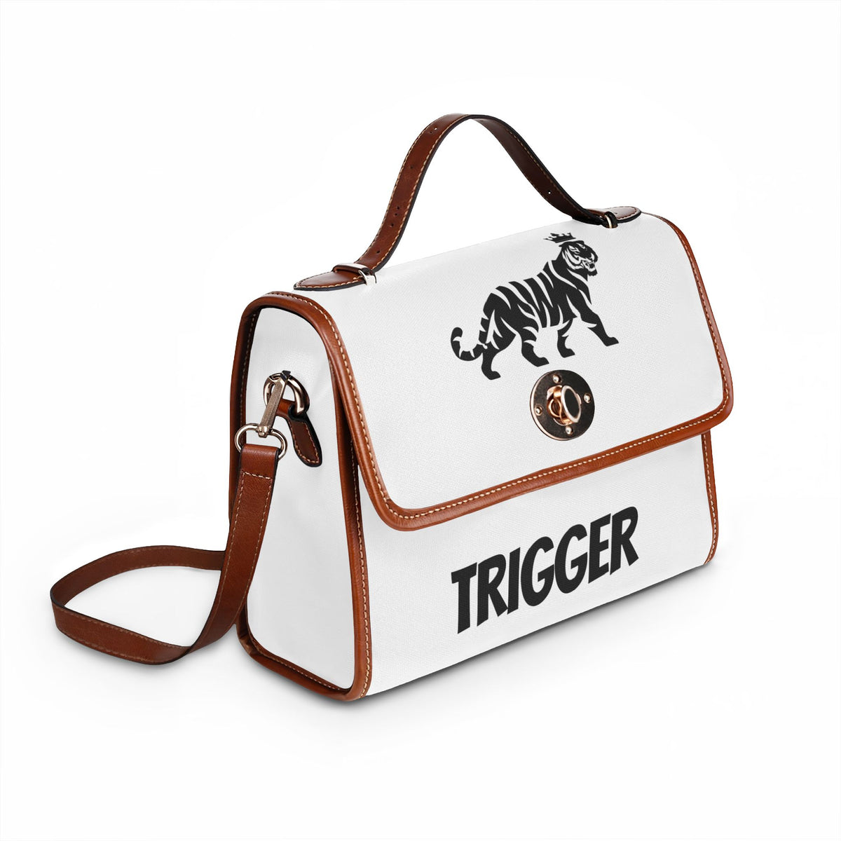 TRIGGER White Canvas Bag