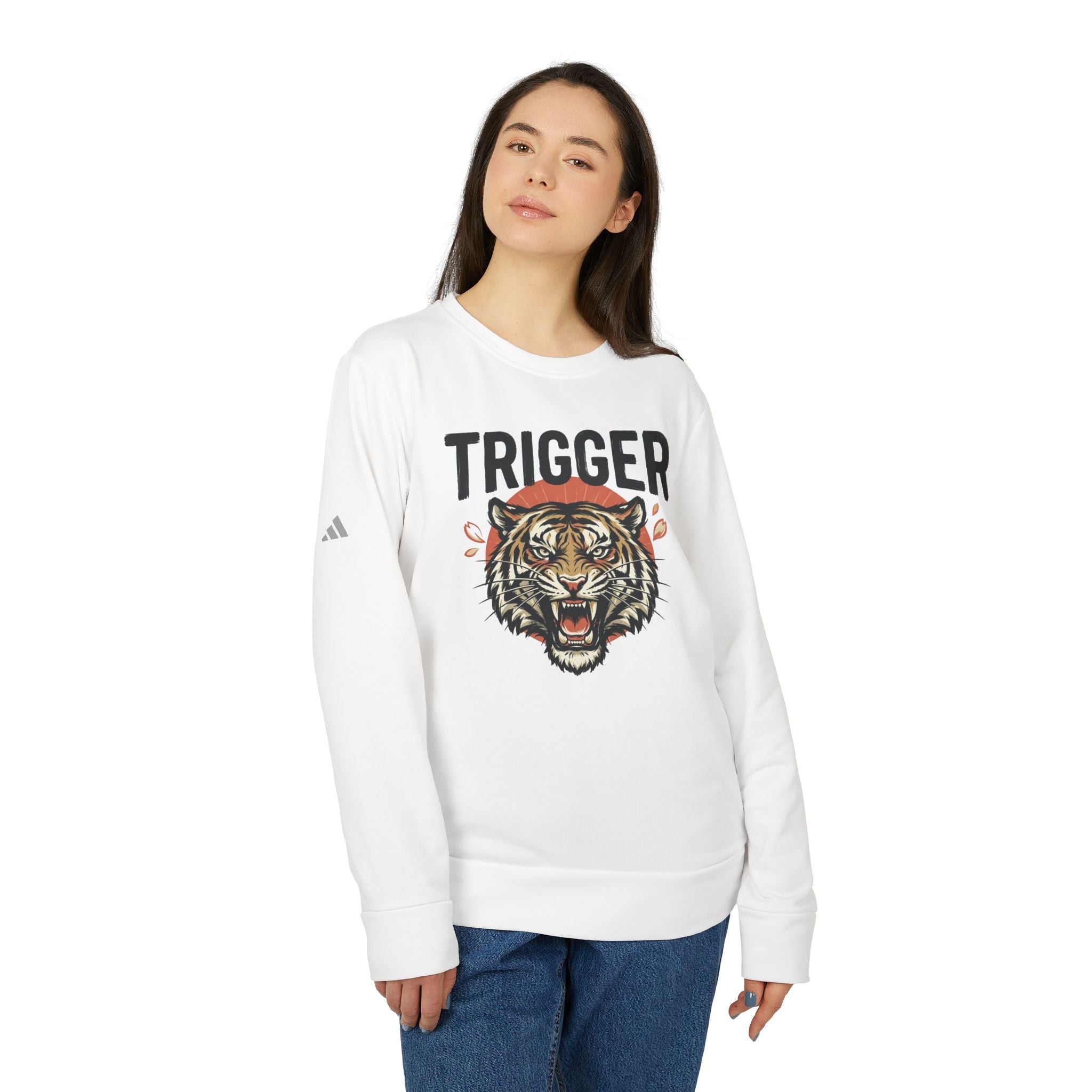 Adidas® x Trigger® Fleece Crewneck Sweatshirt