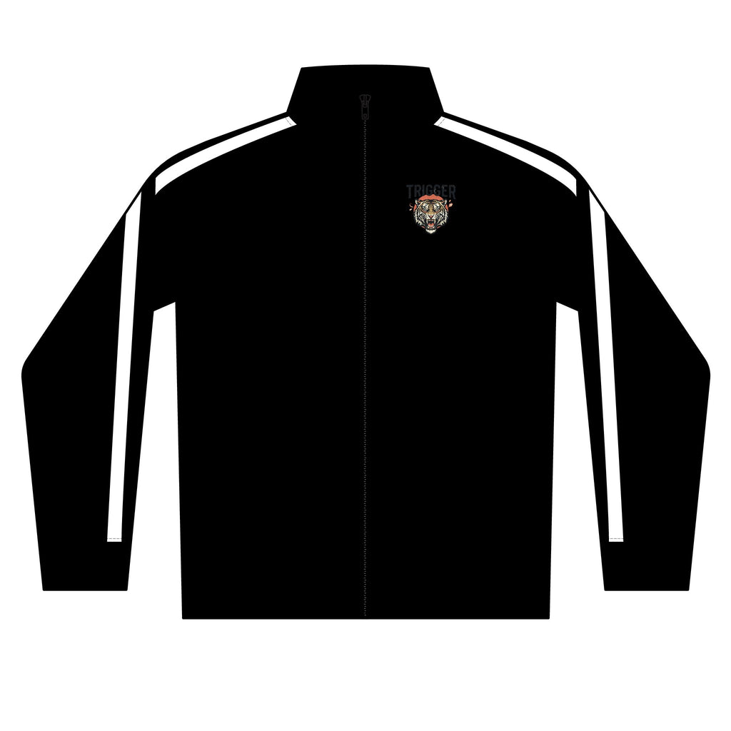 Trigger Men's Lightweight Poly-Tech Full-Zip Track Jacket