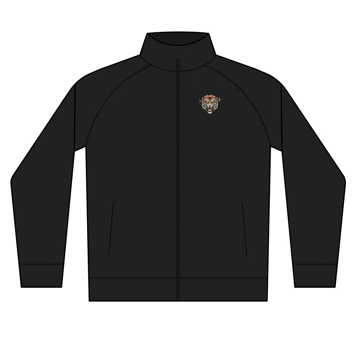 Trigger Men's Lightweight Poly-Tech Full-Zip Track Jacket