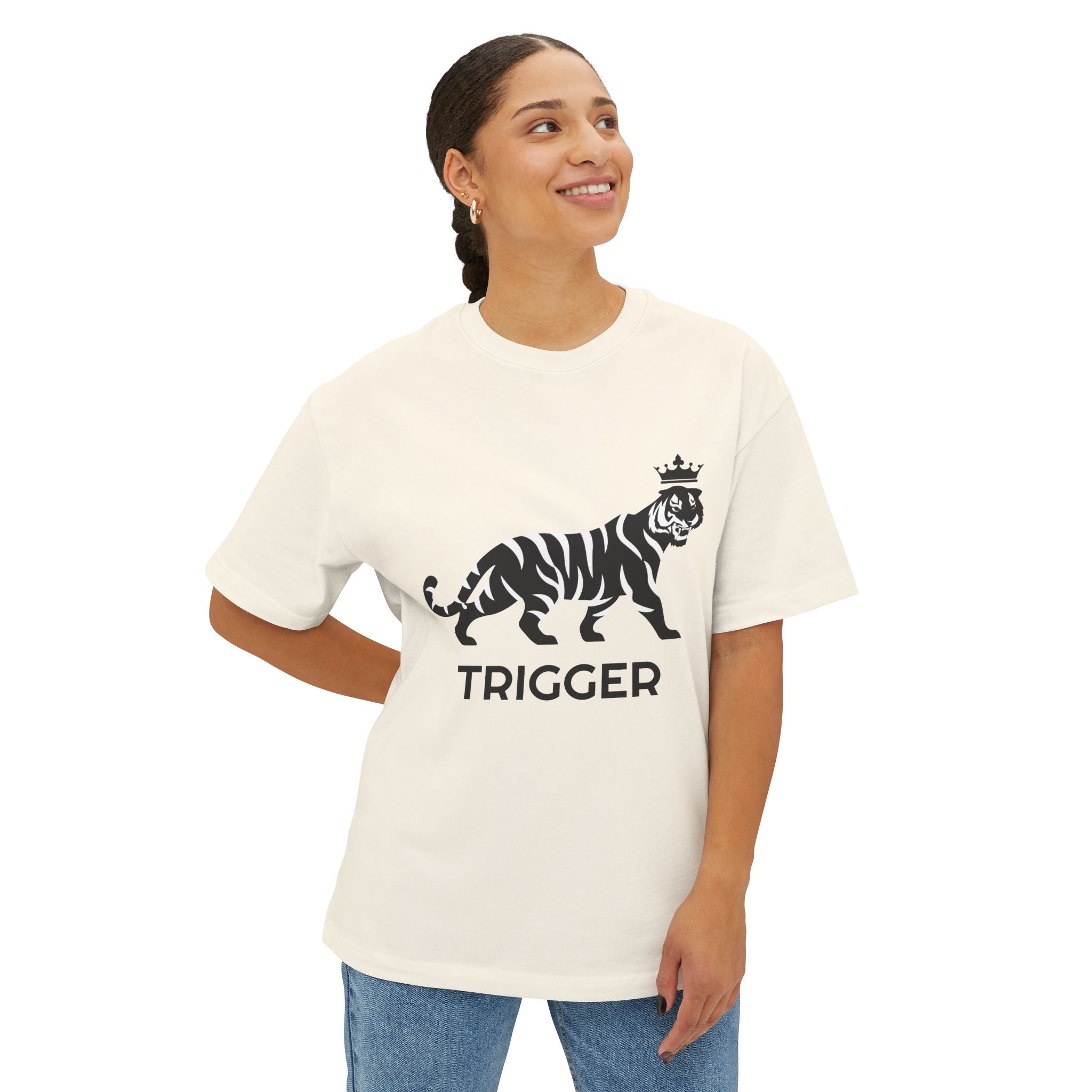 Trigger Unisex Oversized Boxy Tee