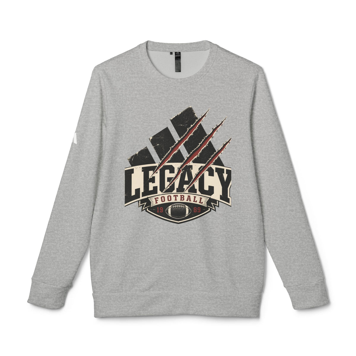adidas Unisex Fleece Crewneck Legacy Football Sweatshirt