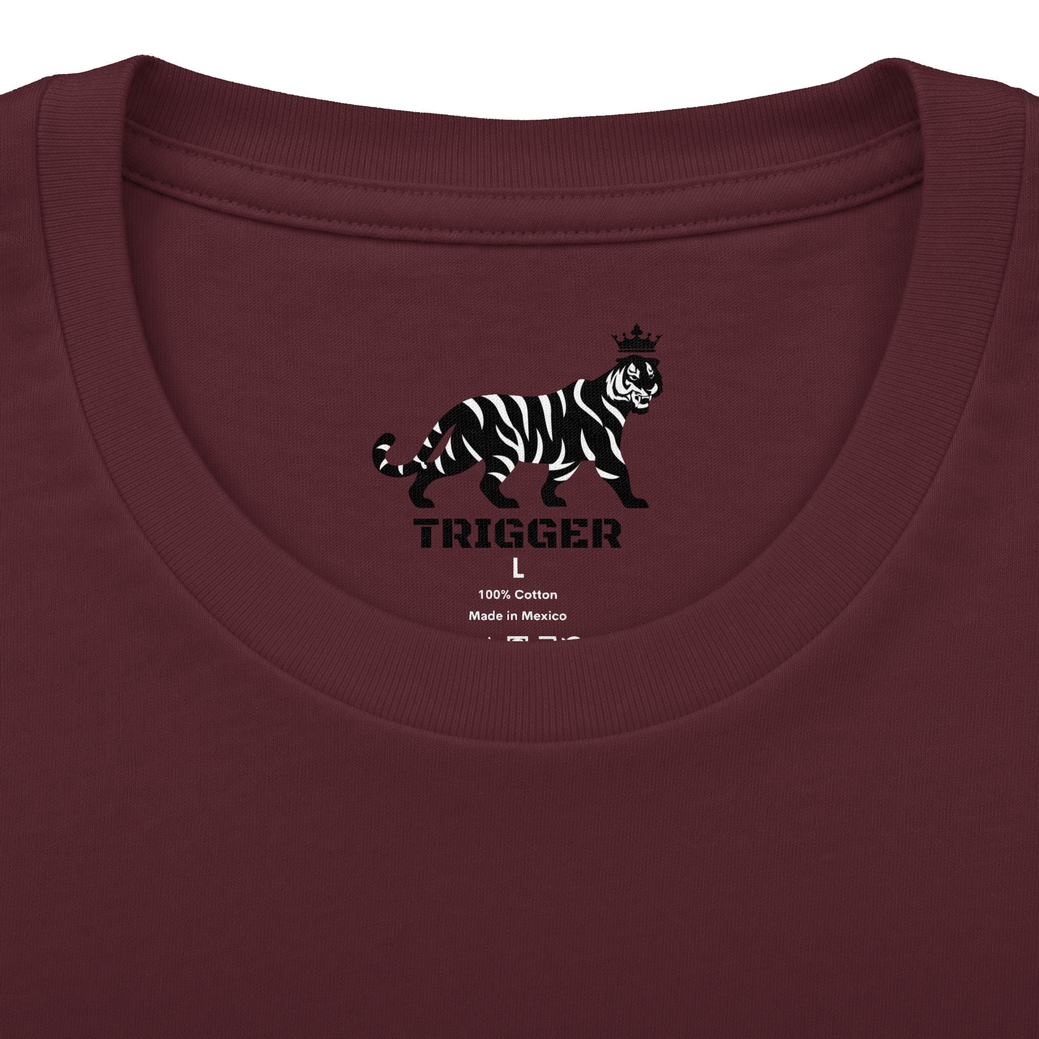 TRIGGER Unisex Cotton Crew Tee