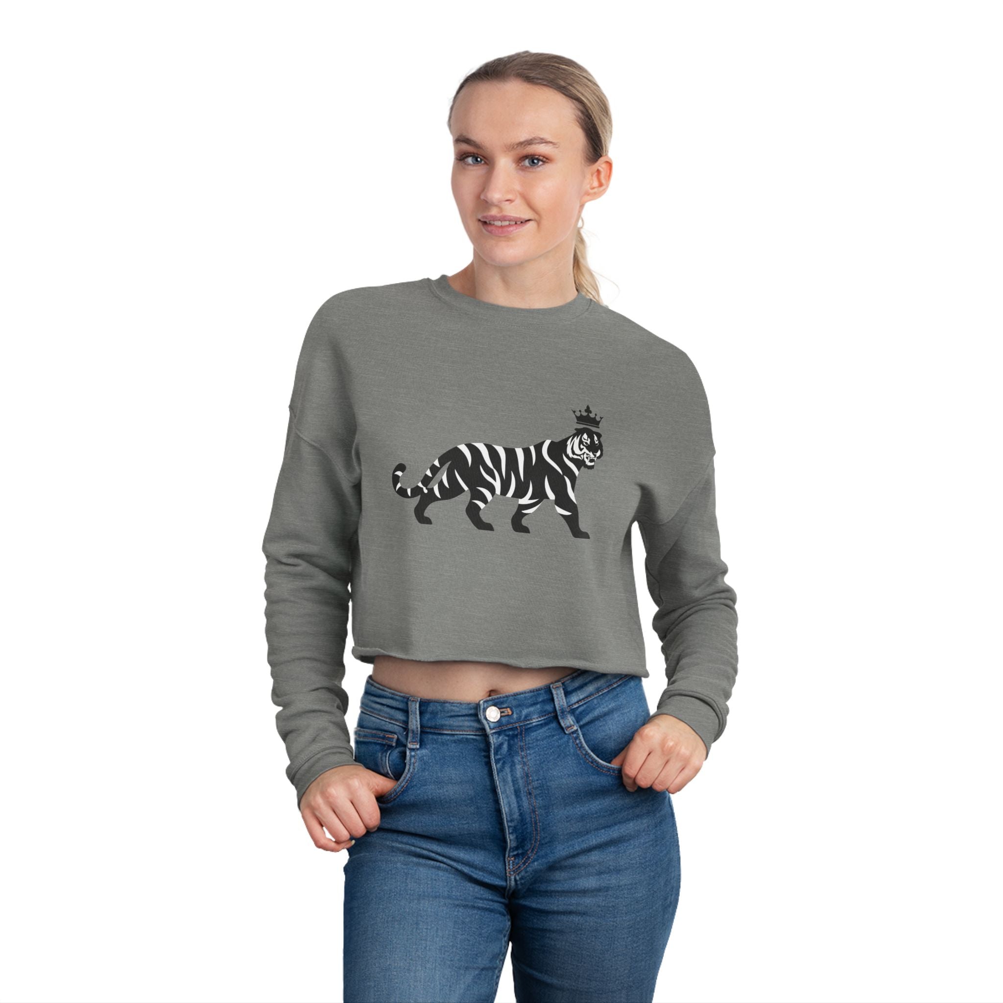 Trigger Women's Cropped Sweatshirt