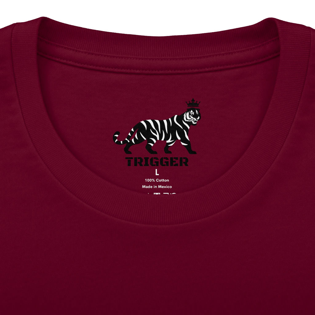 TRIGGER Unisex Cotton Crew Tee