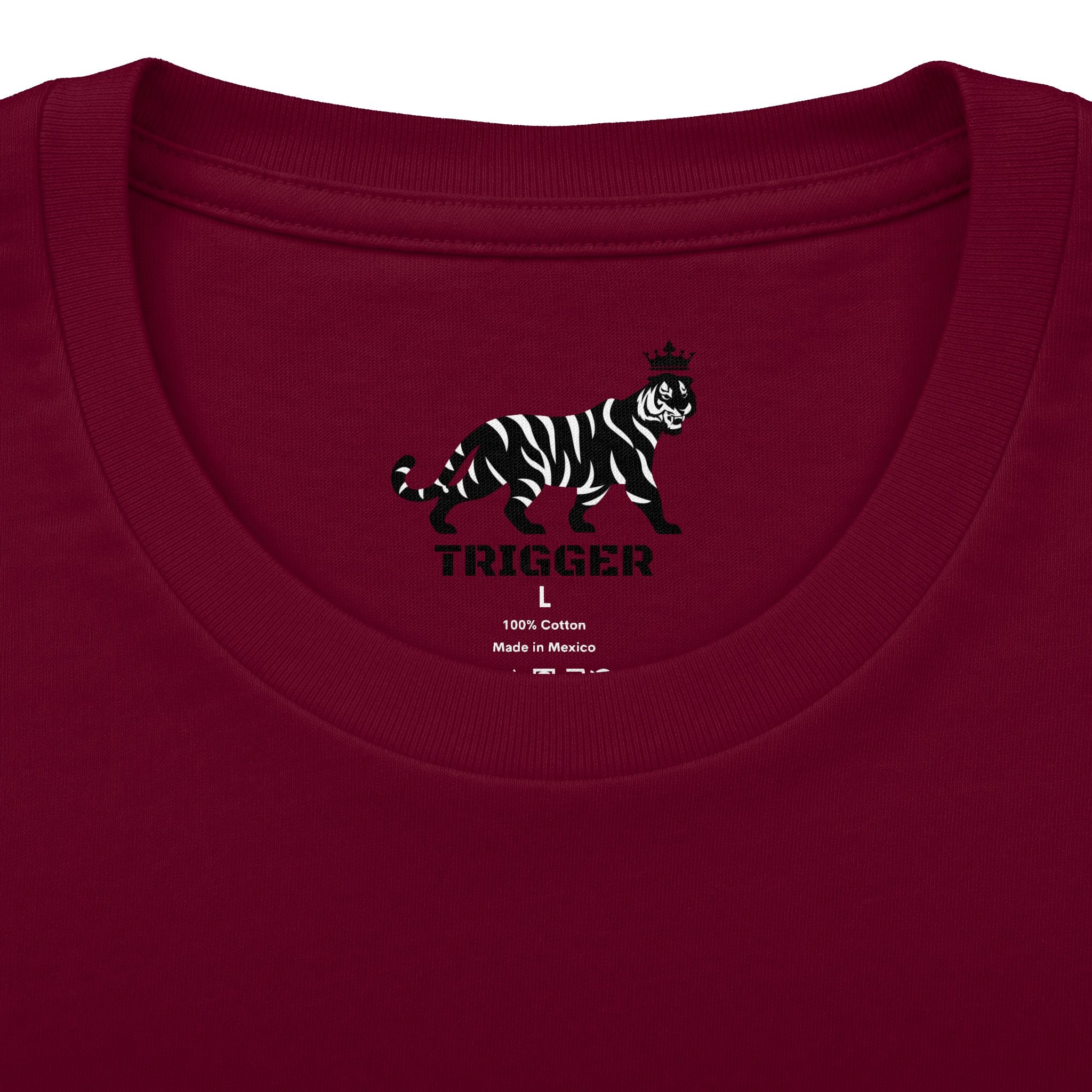 TRIGGER Unisex Cotton Crew Tee
