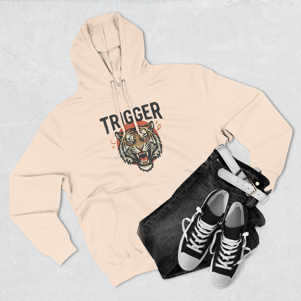 Trigger Three-Panel Fleece Hoodie