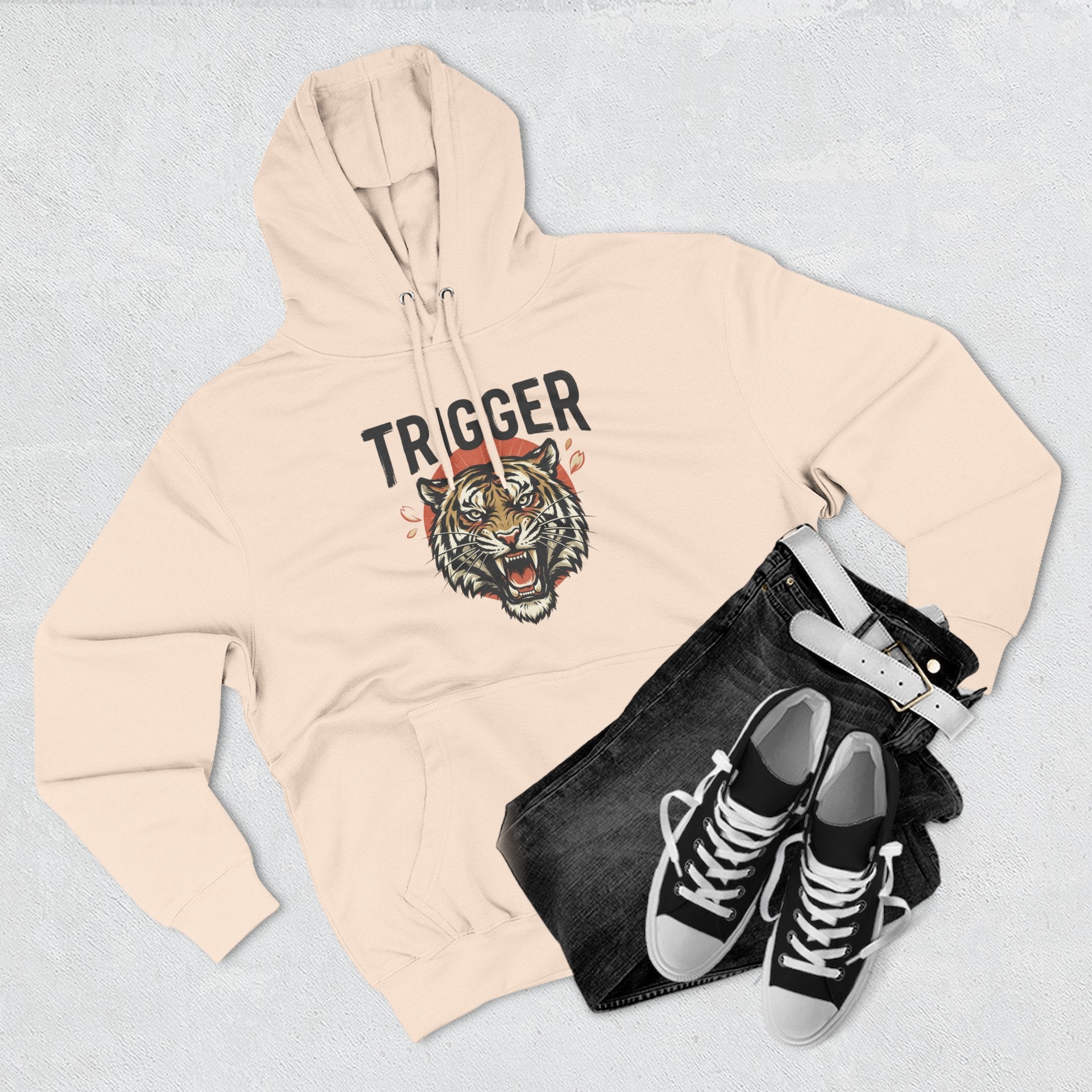 Trigger Three-Panel Fleece Hoodie