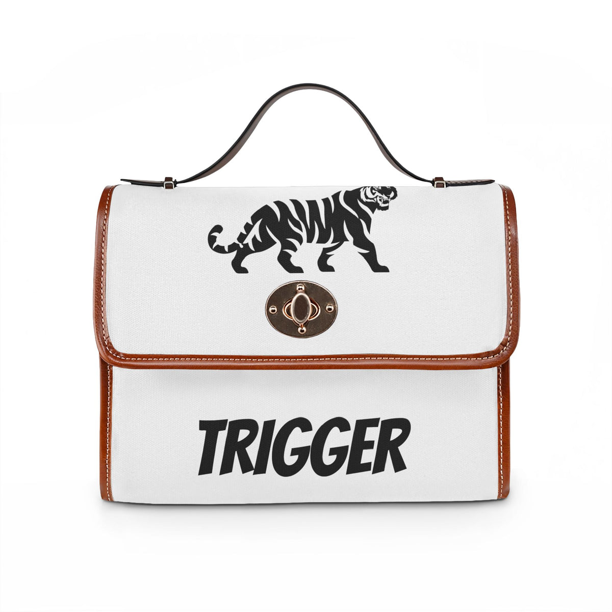 TRIGGER White Canvas Bag