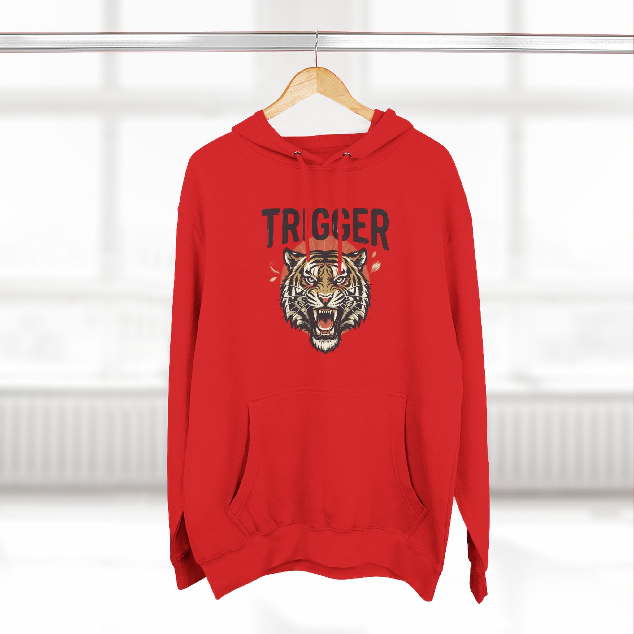Trigger Three-Panel Fleece Hoodie